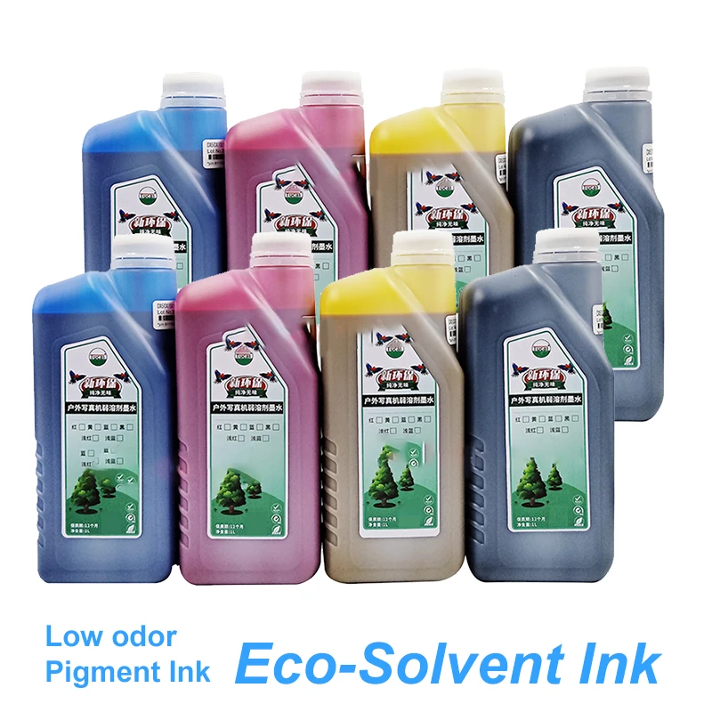 1000ML Low odor Eco-solvent Ink oil-based Ink for Epson DX5 DX7 DX10 XP600 PrinterHead
1000ML Low odor Eco-solvent Ink oil-based Ink for Epson DX5 DX7 DX10 XP600 PrinterHead