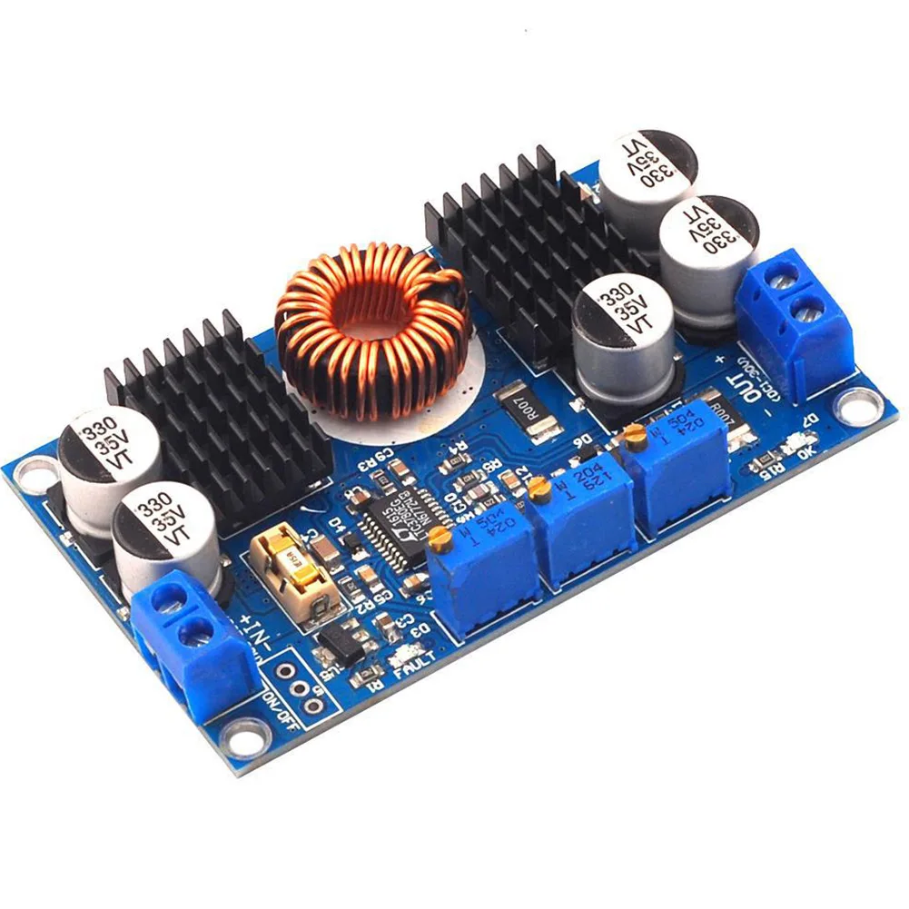 High Precision 8A DC DC Step Up Down Regulator Power Module with Overheat Protection and Short Circuit Protection
High Precision 8A DC DC Step Up Down Regulator Power Module with Overheat Protection and Short Circuit Protection