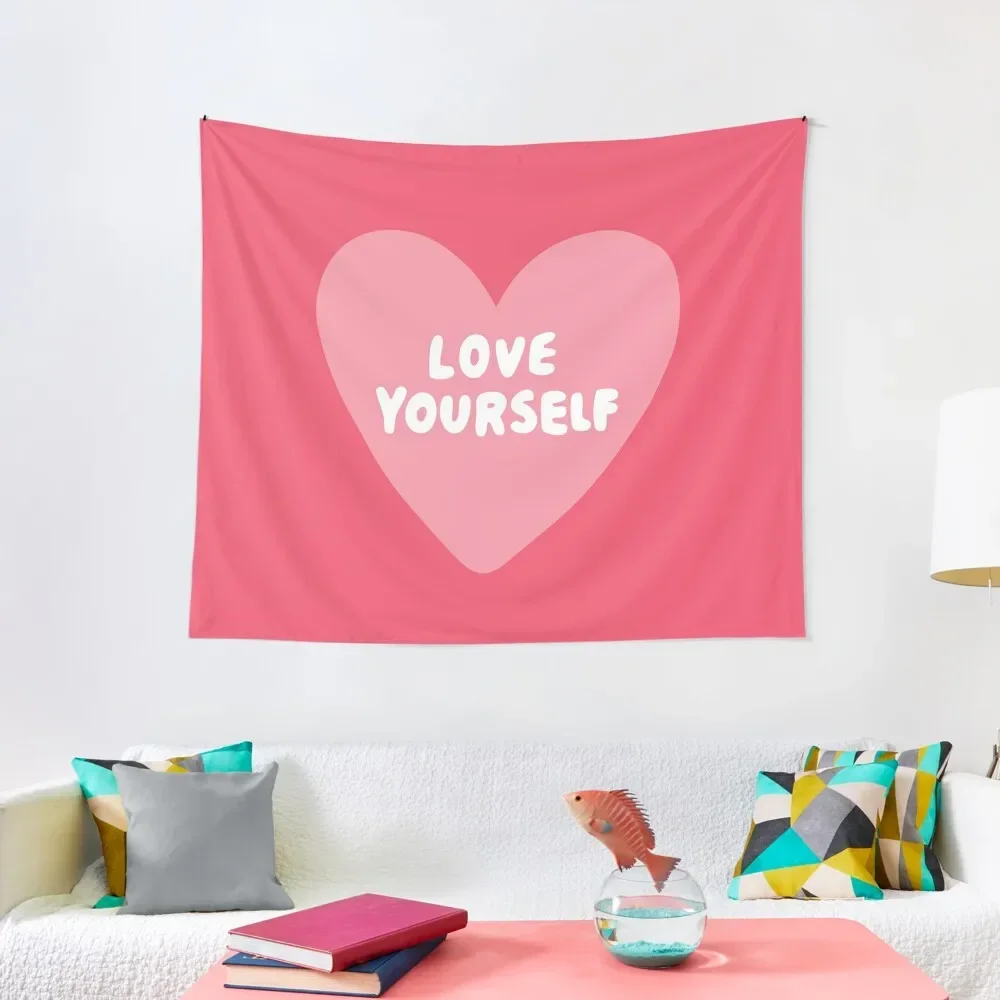 Love Yourself Tapestry Room Design Home Decorations Aesthetic Tapestry 
Love Yourself Tapestry Room Design Home Decorations Aesthetic Tapestry