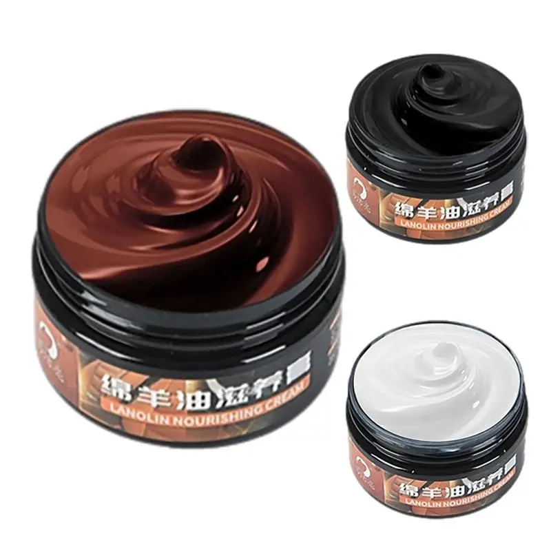 

Leather Cream Deep Nourishing Leather Balm Multipurpose Household Leather Care Product For Saddles Jackets Shoes Bags Car Seats