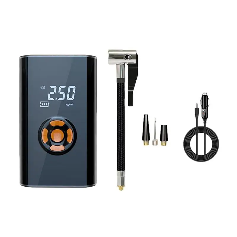 Tire Pump for Car Portable Inflator Compressor Digital Cordless Vehicle Tyre Rechargeable High Pressure Air Pump Auto Accessory
Tire Pump for Car Portable Inflator Compressor Digital Cordless Vehicle Tyre Rechargeable High Pressure Air Pump Auto Accessory