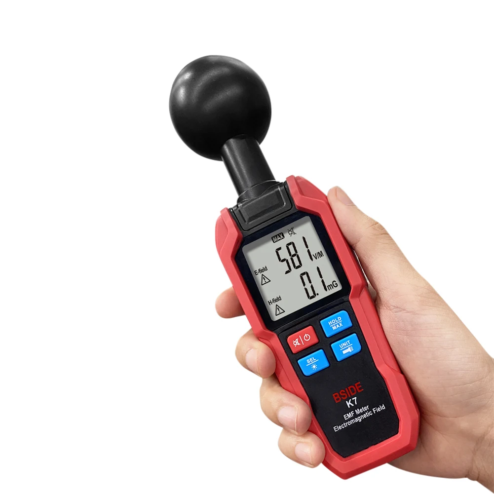 Electromagnetic Radiation Detectors Tester Handheld Electric Magnetic Dosimeter Geiger Counter Electrical Instruments
Electromagnetic Radiation Detectors Tester Handheld Electric Magnetic Dosimeter Geiger Counter Electrical Instruments