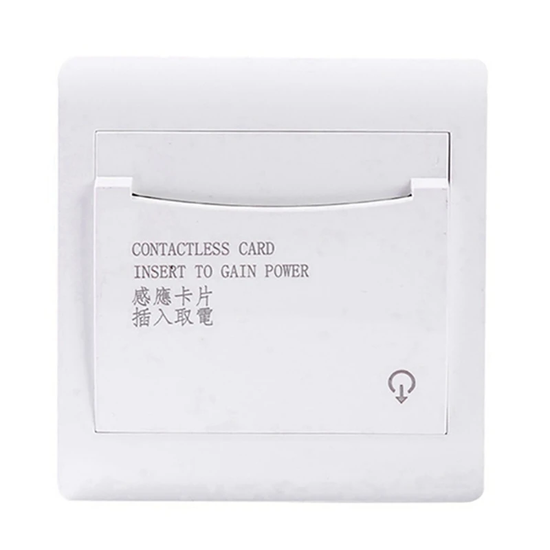 20 With 3 Card Hotel House Guest Room Wall Reader Switch 40A Energy Saving Insert Key For Power
20 With 3 Card Hotel House Guest Room Wall Reader Switch 40A Energy Saving Insert Key For Power