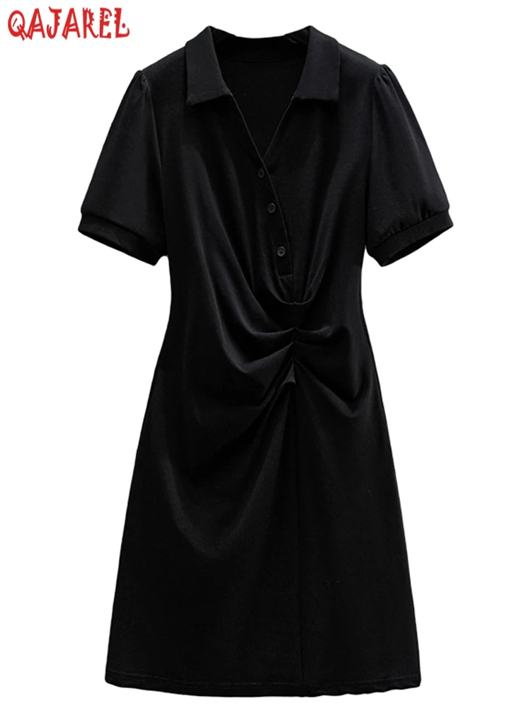 Summer Solid Color Casual Midi Dress 2024 Women New Elegant Draped Bodycon Chic Pretty Dress Korean V-nick Collar Party Dresses
Summer Solid Color Casual Midi Dress 2024 Women New Elegant Draped Bodycon Chic Pretty Dress Korean V-nick Collar Party Dresses