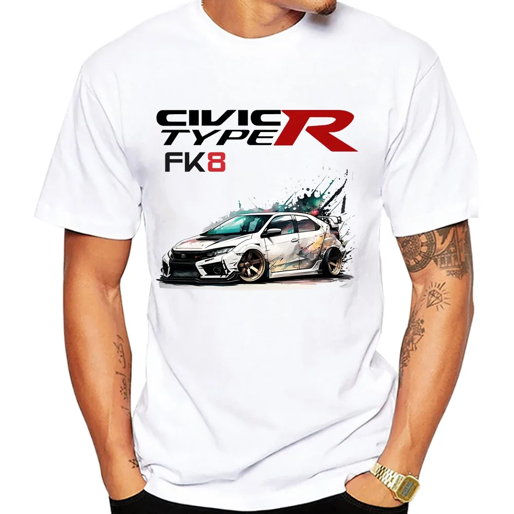 Футболка Civic Type R FK8 мужская с коротким рукавом, белая тенниска в японском классическом стиле, повседневная майка для мальчиков, спортивный топ в стиле хип-хоп, лето
Футболка Civic Type R FK8 мужская с коротким рукавом, белая тенниска в японском классическом стиле, повседневная майка для мальчиков, спортивный топ в стиле хип-хоп, лето