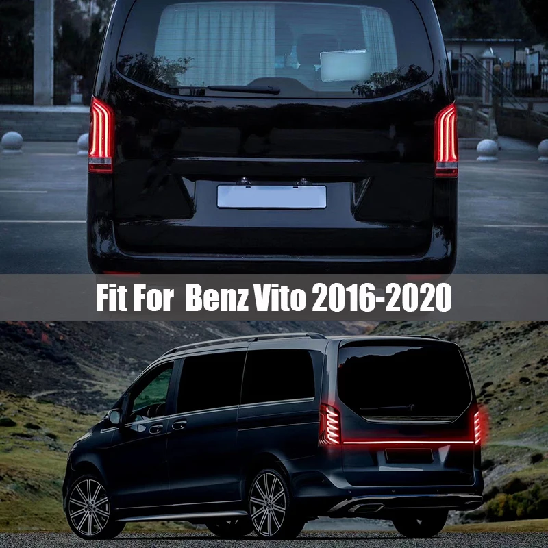 Tail Lamp Suitable for Mercedes Benz Vito 2016 2017 2018 2019 2020 LED Streamer Steering Brake Lamp Reversing Lamp
Tail Lamp Suitable for Mercedes Benz Vito 2016 2017 2018 2019 2020 LED Streamer Steering Brake Lamp Reversing Lamp