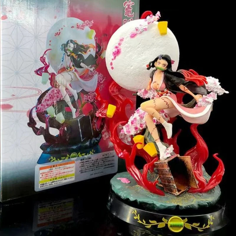31cm Gk Demon Slayer Anime Figure Kamado Nezuko With Light Action Figurine Collectible Model Statue Toys For Children Gifts
31cm Gk Demon Slayer Anime Figure Kamado Nezuko With Light Action Figurine Collectible Model Statue Toys For Children Gifts