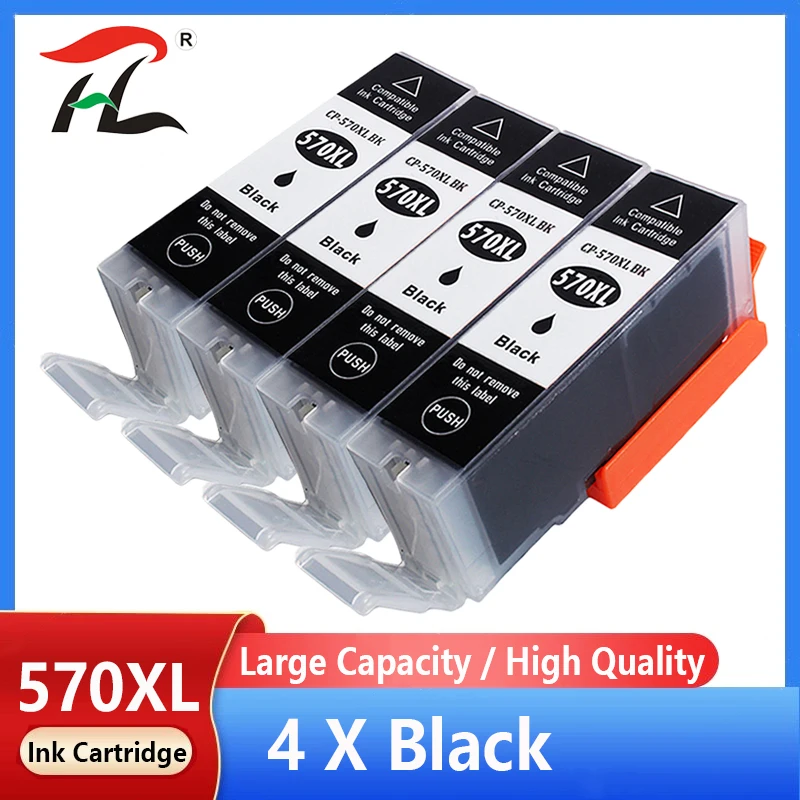 Black Cartridge Replacement for Canon PGI570 PGI-570 PGI 570 XL Ink Cartridge for MG7750 7751 6850 MG7752 7753 Printer
Black Cartridge Replacement for Canon PGI570 PGI-570 PGI 570 XL Ink Cartridge for MG7750 7751 6850 MG7752 7753 Printer