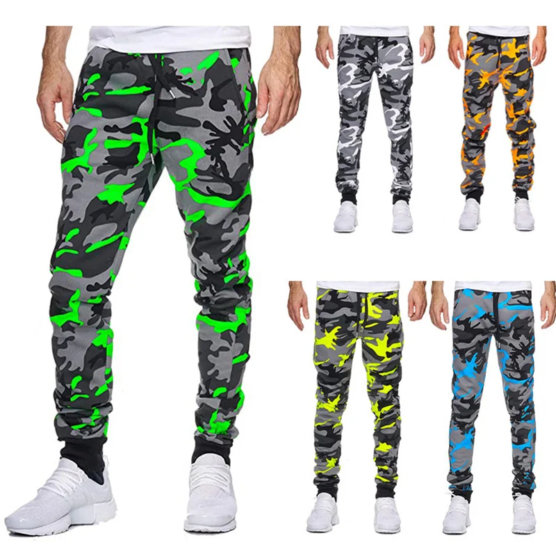 

Мужские осенние спортивные брюки с камуфляжным принтом, повседневные брюки оверсайз для бега и фитнеса, тактическая одежда, мужская одежда, 2023