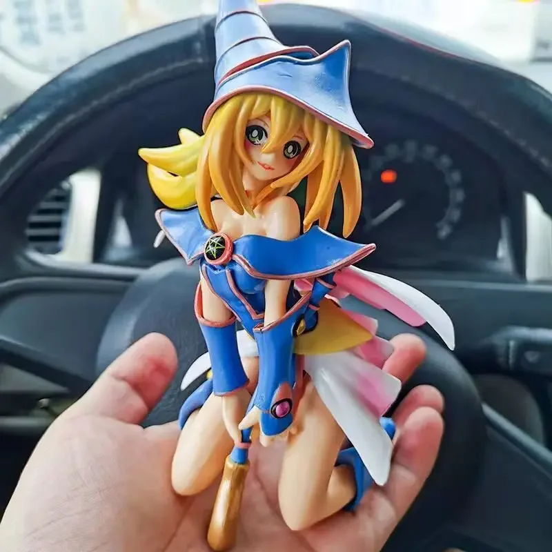 

21cm Paradie Yugi Muto Figure Dark Magician Girl Sexy Anime Figure Yu Gi Oh! Duel Monsters Action Figura Mutou Yu Gi Toy Gifts