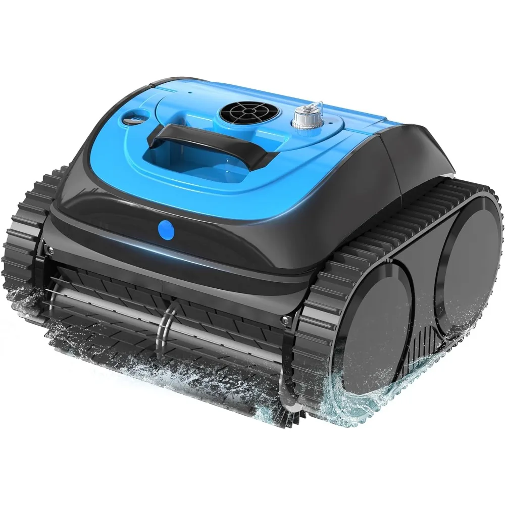 Cordless Robotic Pool Cleaner,Wall and Waterline Cleaning,Intelligent Route Planning,150 min Runtime,for Pools up to 1,600 Sq.ft
Cordless Robotic Pool Cleaner,Wall and Waterline Cleaning,Intelligent Route Planning,150 min Runtime,for Pools up to 1,600 Sq.ft