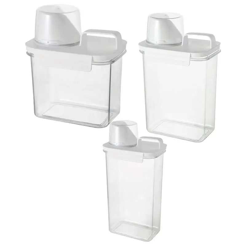 Kitchen Sink Liquid Soap Holder Laundry Detergent Dispenser Scent Booster Powder Storage Box Liquid Container With Measuring Cup
Kitchen Sink Liquid Soap Holder Laundry Detergent Dispenser Scent Booster Powder Storage Box Liquid Container With Measuring Cup