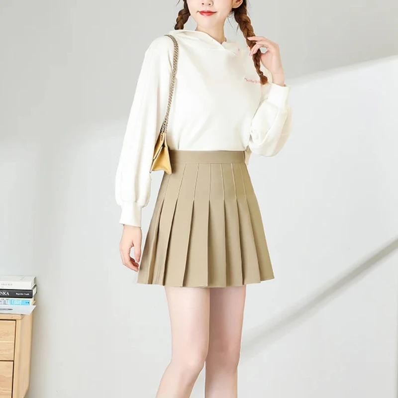 Women's Skirt Brown Summer Korean Style Fashion Girls Faldas Cortas Para Mujer Mini Saia Preta Pleated Short Skirts For Girls
Women's Skirt Brown Summer Korean Style Fashion Girls Faldas Cortas Para Mujer Mini Saia Preta Pleated Short Skirts For Girls