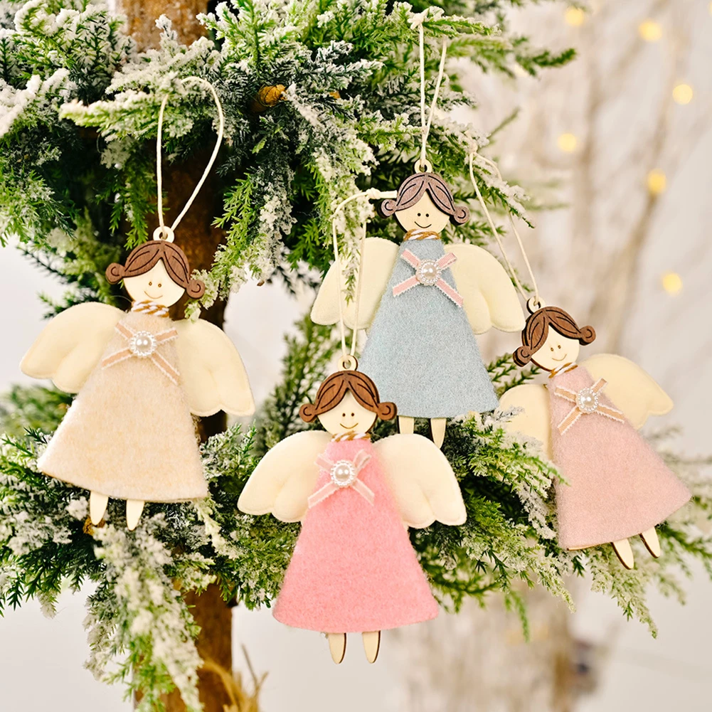 Christmas Doll Pendant Xmas Tree Hanging Angel Girl Wooden Decoration Ornaments 2024 Navidad New Year Wall Home Decoration
Christmas Doll Pendant Xmas Tree Hanging Angel Girl Wooden Decoration Ornaments 2024 Navidad New Year Wall Home Decoration