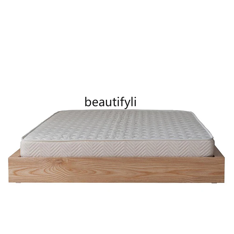 Nordic and Japanese Style Solid Wood Tatami Trundle Bed Non-Bedside Simple Double Bed Modern Log Suspended Attic Floor Bed
Nordic and Japanese Style Solid Wood Tatami Trundle Bed Non-Bedside Simple Double Bed Modern Log Suspended Attic Floor Bed