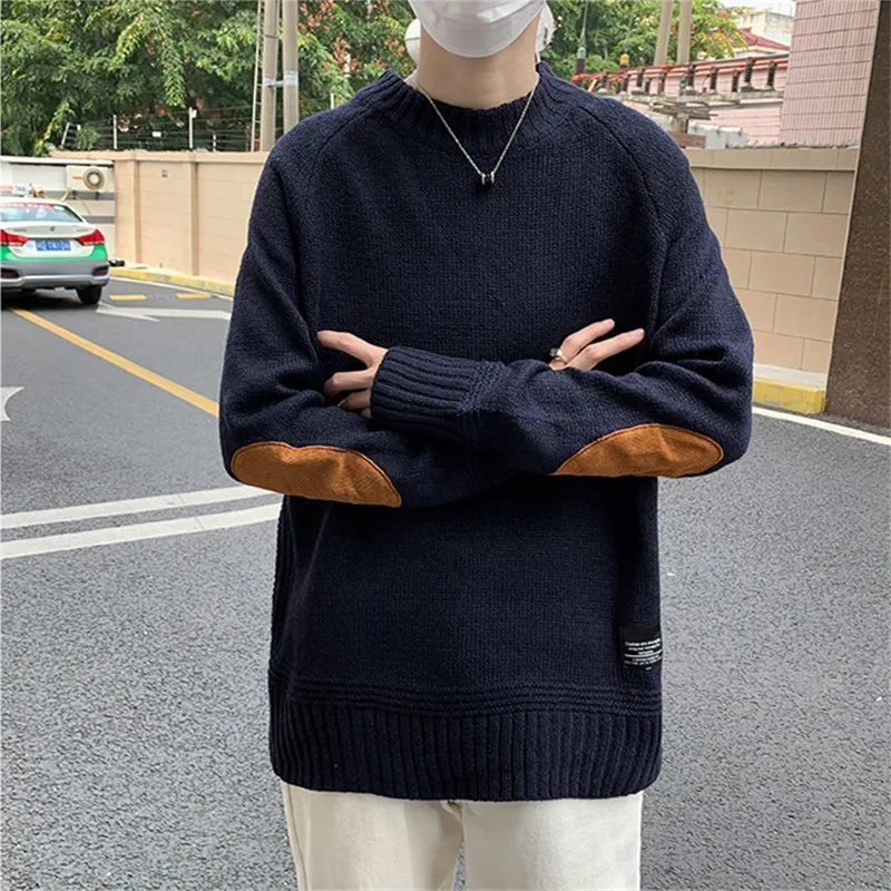 Autumn New Pullovers Men O Neck Knitted Sweaters Mens Casual Streetwear Fashion Korean Spliced knitting Sweater Pullover Man
Autumn New Pullovers Men O Neck Knitted Sweaters Mens Casual Streetwear Fashion Korean Spliced knitting Sweater Pullover Man