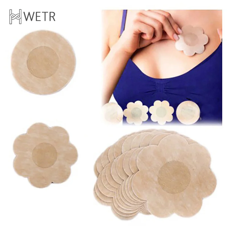 

1/5/10pairs Women Nipple Pasties Nipple Covers Adhesive Breast Invisible Boob Stickers Accessories Disposable Female Sticky Bras