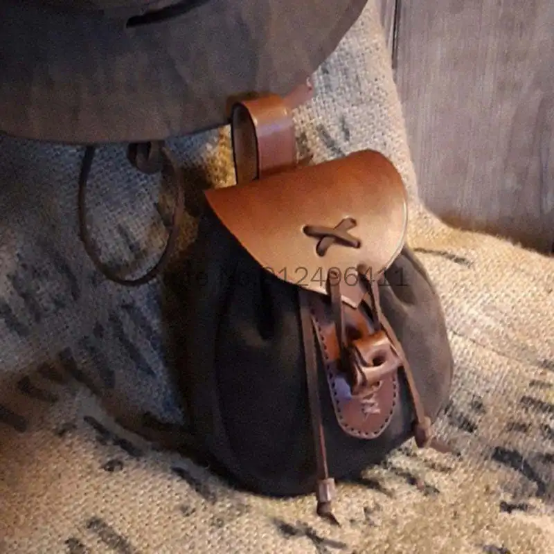 Unisex Medieval Hunter WaistBag Leather PU Coin Pouch For Women Pixie Elf Viking Archer Vintage Pocket Bags Costume accessory
Unisex Medieval Hunter WaistBag Leather PU Coin Pouch For Women Pixie Elf Viking Archer Vintage Pocket Bags Costume accessory