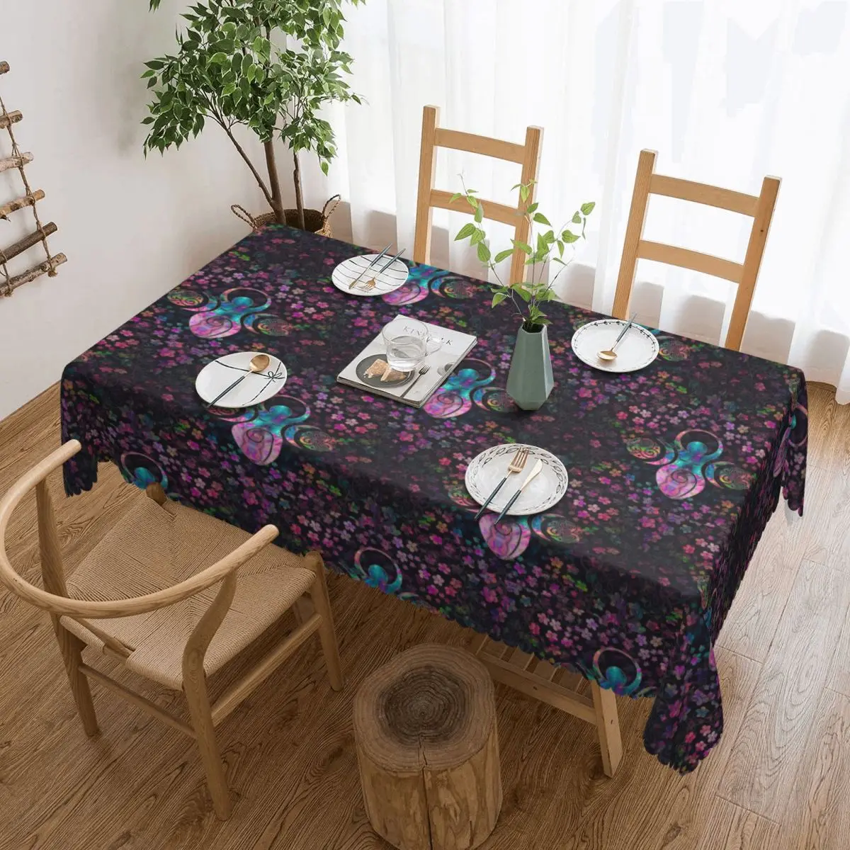 Goddess Triple Moon Tablecloth Rectangular Oilproof Witch Wiccan Magic Table Cover Cloth for Party
Goddess Triple Moon Tablecloth Rectangular Oilproof Witch Wiccan Magic Table Cover Cloth for Party