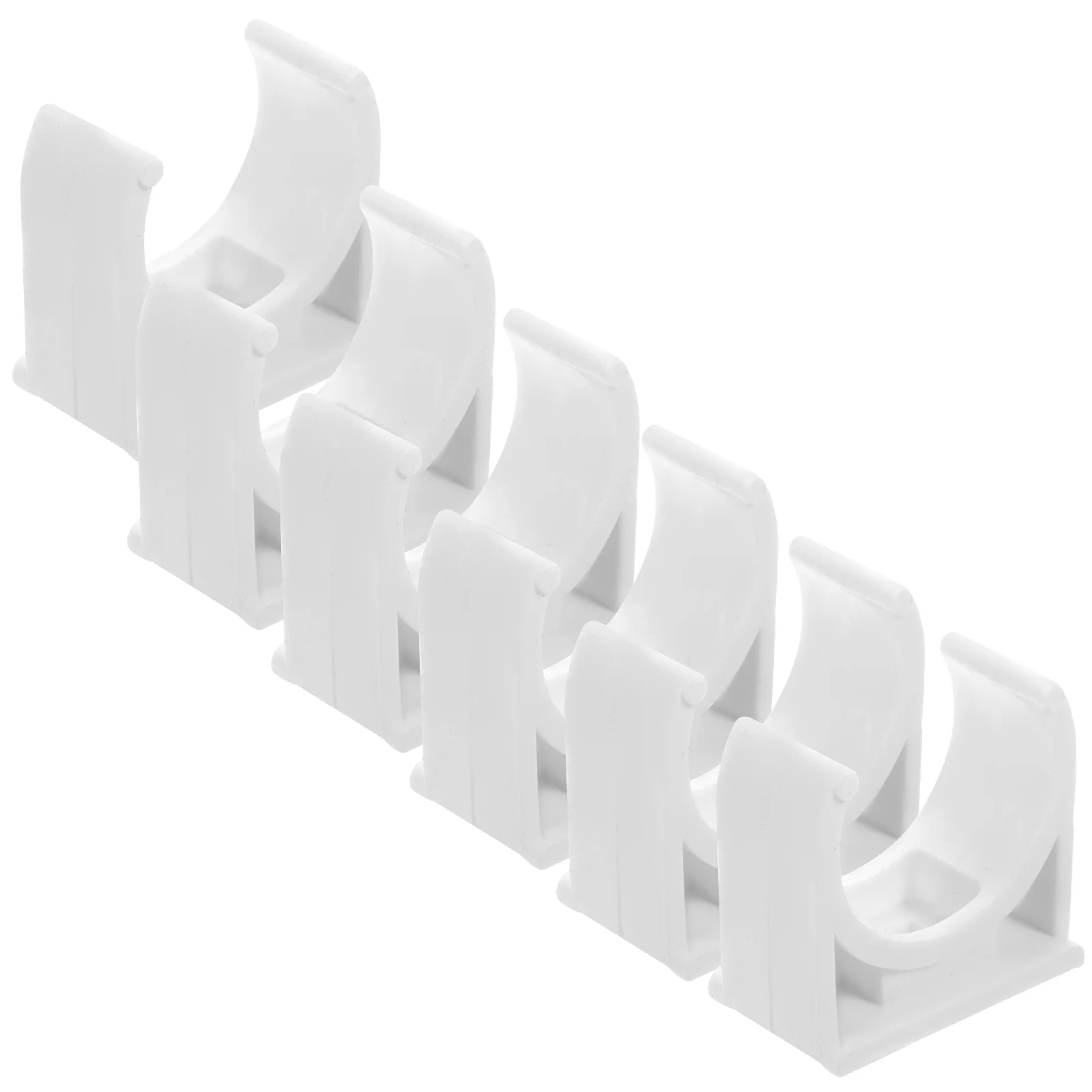 50pcs Pipe Clamp PVC Pipe Support Clips U-shaped Pipe Fixing Clips Water Pipe Holders
50pcs Pipe Clamp PVC Pipe Support Clips U-shaped Pipe Fixing Clips Water Pipe Holders