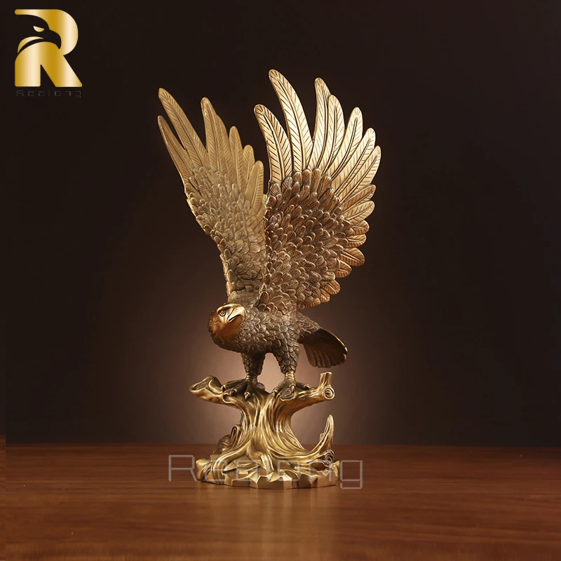 Bronze Eagle Statue Large Bronze Eagle Sculpture Casting Bronze Animals Art Figurine For Home Garden Decoration Ornament Gifts
Bronze Eagle Statue Large Bronze Eagle Sculpture Casting Bronze Animals Art Figurine For Home Garden Decoration Ornament Gifts