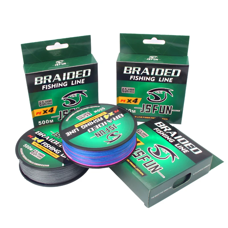 JSFUN 500M Braided Wire Coating Fishing Line Pound Count 15LB-76LB Monofilament Leader Line Carp Fishing Sinking Line
JSFUN 500M Braided Wire Coating Fishing Line Pound Count 15LB-76LB Monofilament Leader Line Carp Fishing Sinking Line