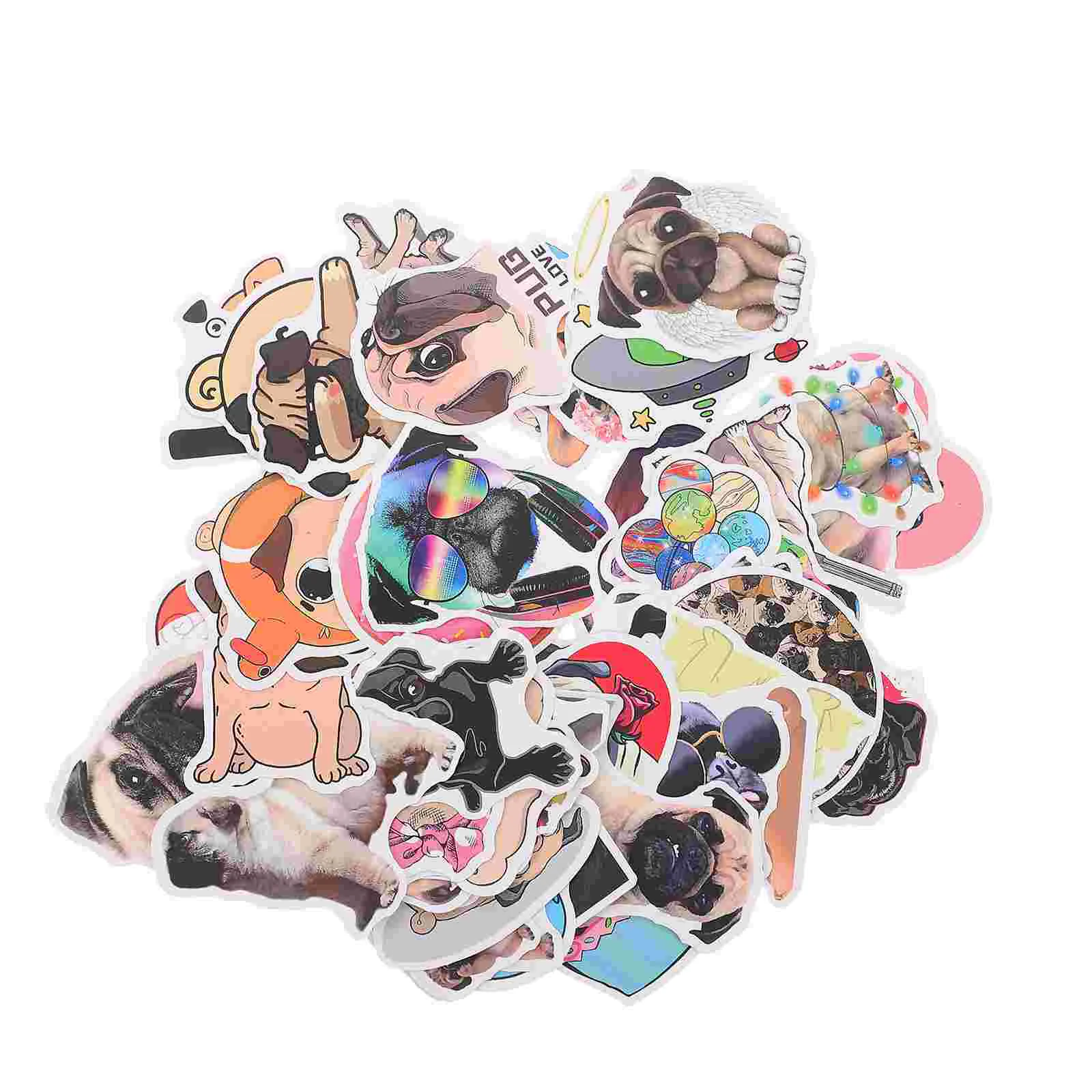 100 Pcs Computer Carrying Case Laptop Pug Sticker Self-adhesive Stickers Suitcase DIY Cartoon
100 Pcs Computer Carrying Case Laptop Pug Sticker Self-adhesive Stickers Suitcase DIY Cartoon