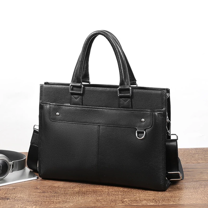 AETOO New classic men's bag leather portable baotou layer cowhide men's business briefcase multi-compartment computer bag
AETOO New classic men's bag leather portable baotou layer cowhide men's business briefcase multi-compartment computer bag