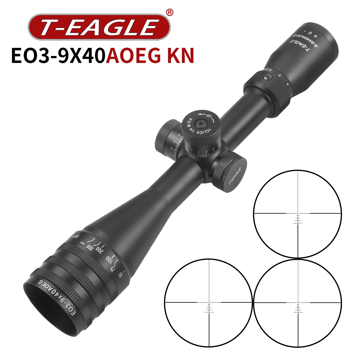 

TEAGLE EO3-9x40 AOE Scopes Optics Glass Reticle Tactical Riflescope For Hunting Airsoft Air Guns Sniper Rifle Scope Illumination