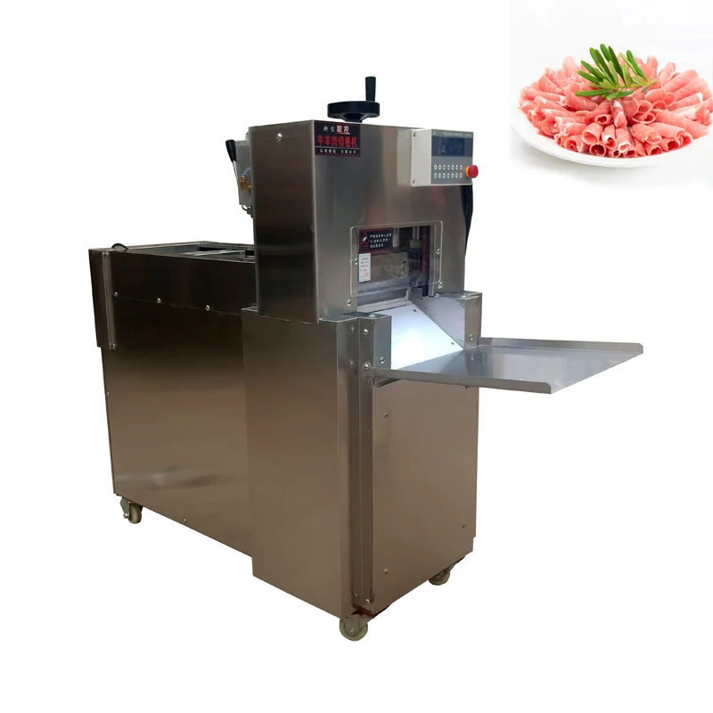 Meat Cutter Slicer Automatic CNC Double Cut Lamb Roll Machine Electric Beef Mutton Cutting and Rolling Machine 2200W
Meat Cutter Slicer Automatic CNC Double Cut Lamb Roll Machine Electric Beef Mutton Cutting and Rolling Machine 2200W