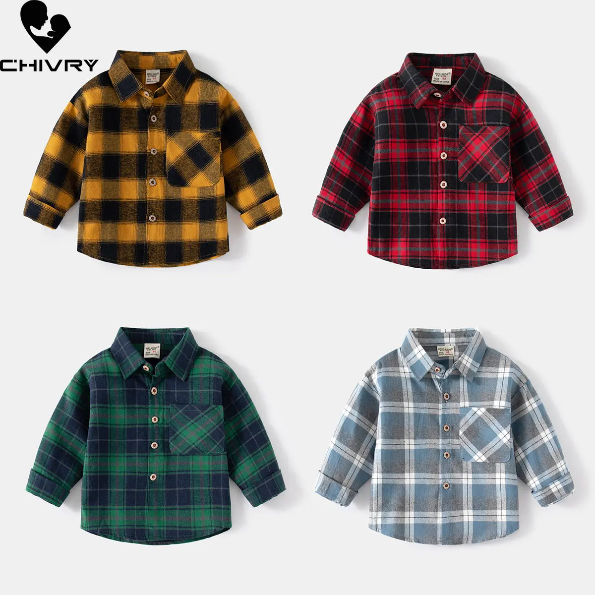 Boys Classic Plaid Shirts New 2023 Spring Autumn Baby Boy Fashion Long Sleeve Lapel Plaid Shirt Tops Kids Casual Clothing
Boys Classic Plaid Shirts New 2023 Spring Autumn Baby Boy Fashion Long Sleeve Lapel Plaid Shirt Tops Kids Casual Clothing