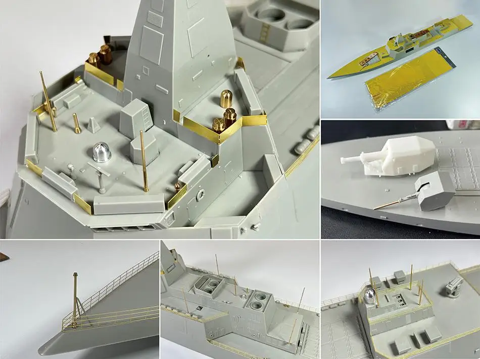 CY CYE037 1/200 Metal Barrel Upgarde Set for Trumpeter 03620 PLA Navy Type 055 Destroyer
CY CYE037 1/200 Metal Barrel Upgarde Set for Trumpeter 03620 PLA Navy Type 055 Destroyer