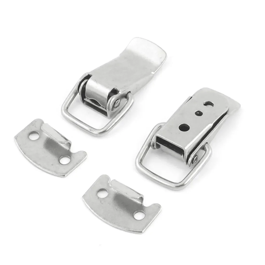 UXCELL Hot Sale 2 Set Metal Box Chest Case Spring Loaded Draw Toggle Latch 38 x 21 x 9.5mm Fit Lock Hole Dia 2.5mm Silver Tone
UXCELL Hot Sale 2 Set Metal Box Chest Case Spring Loaded Draw Toggle Latch 38 x 21 x 9.5mm Fit Lock Hole Dia 2.5mm Silver Tone