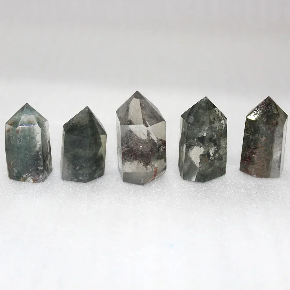 Mineraali Natural Phantom Quartz Green Ghost Tower Healing Spiritual 3-4cm Crystal Specimen Gems Amulet Point Obelisk Home Decor
Mineraali Natural Phantom Quartz Green Ghost Tower Healing Spiritual 3-4cm Crystal Specimen Gems Amulet Point Obelisk Home Decor