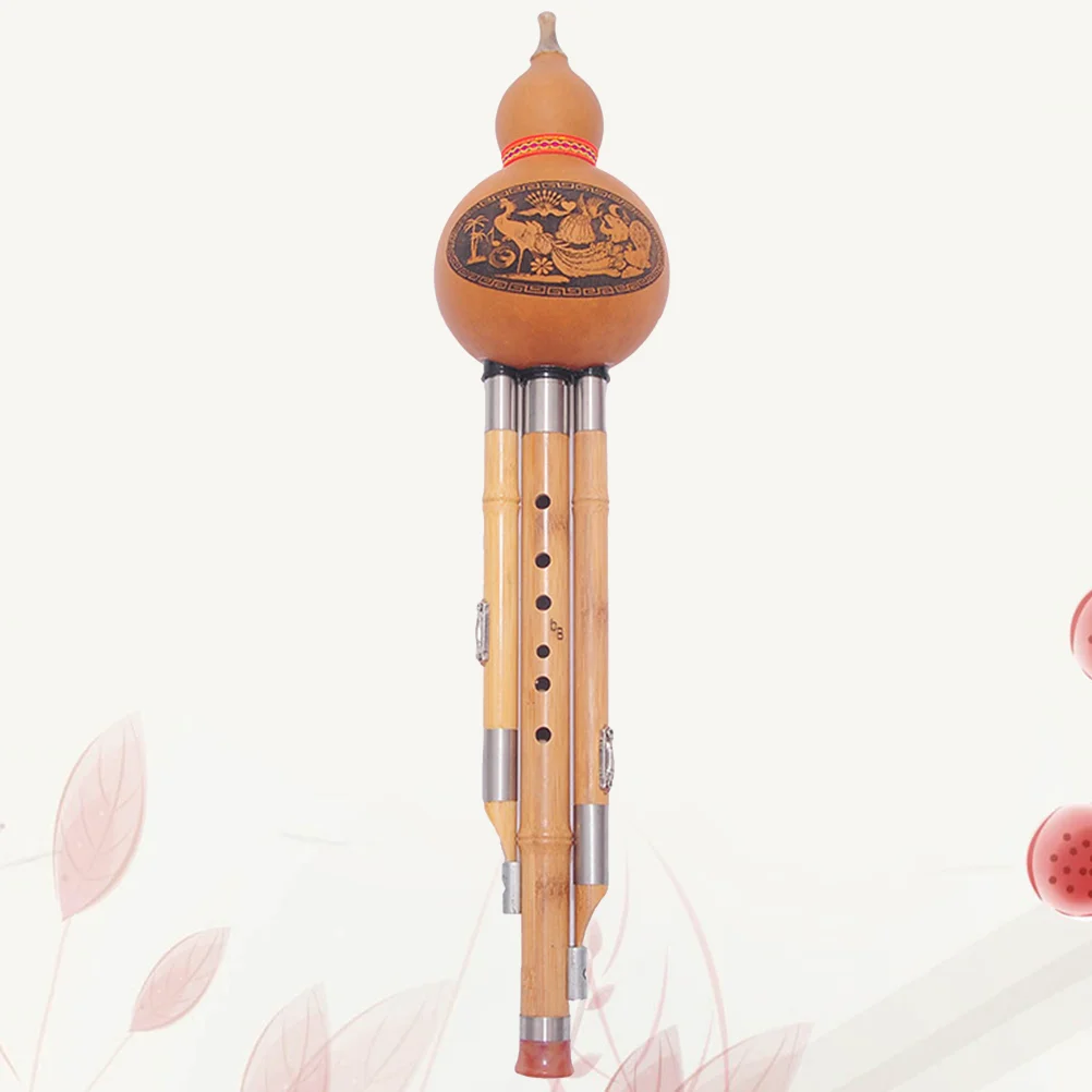 Hulusi Flute Chinese Cucurbit Musical Gourd Instrument Key Bamboo Handmade Ethnic Flutes Instruments C Folk Bawu Traditional
Hulusi Flute Chinese Cucurbit Musical Gourd Instrument Key Bamboo Handmade Ethnic Flutes Instruments C Folk Bawu Traditional