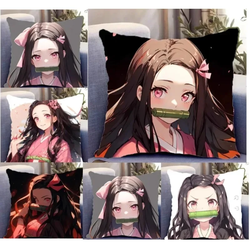 Наволочка с аниме Demon Kawaii Nezuko рассекающая наволочка аниме двухсторонняя наволочка для подушки домашняя Наволочка на сиденье DE1643
Наволочка с аниме Demon Kawaii Nezuko рассекающая наволочка аниме двухсторонняя наволочка для подушки домашняя Наволочка на сиденье DE1643