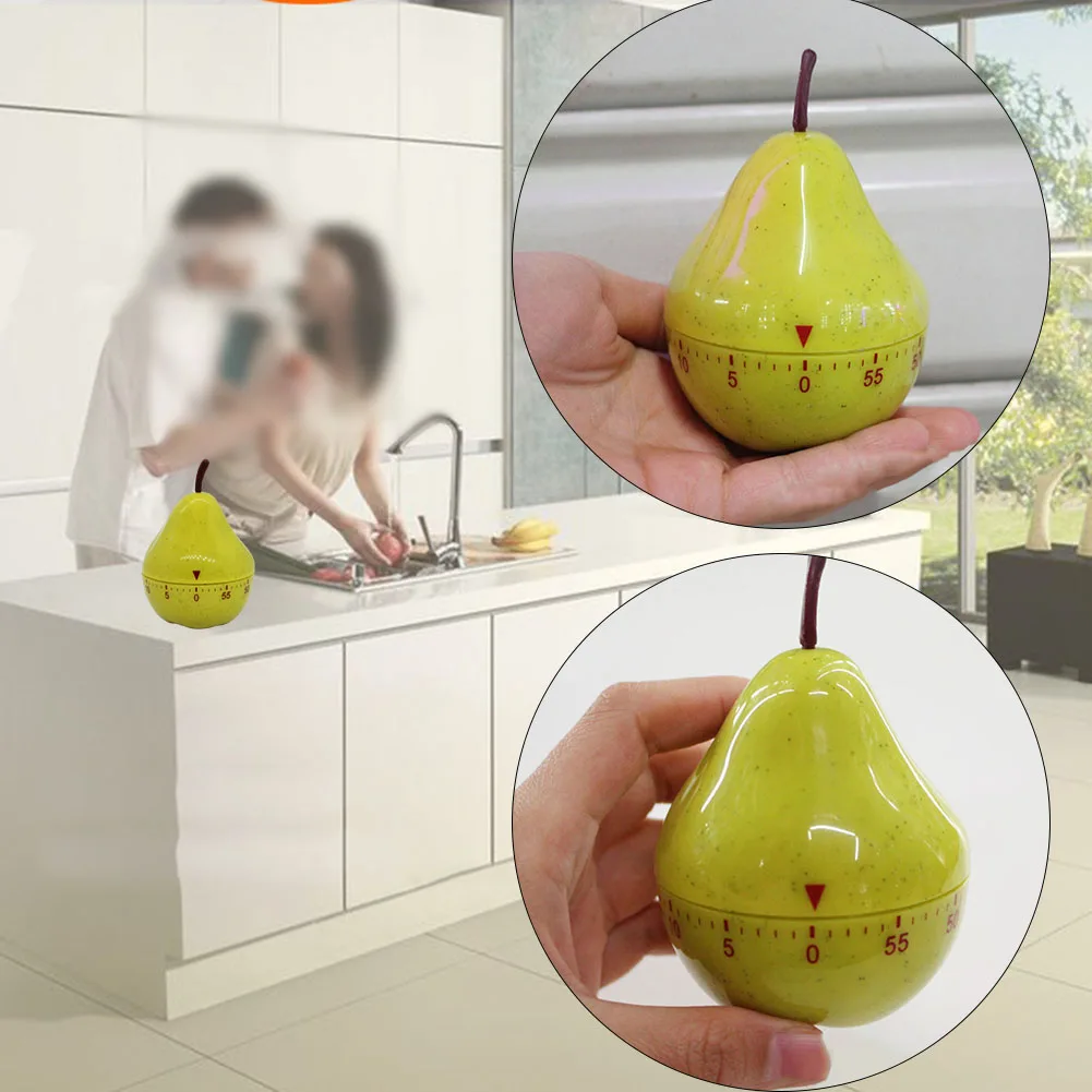 Pear Timer Kitchen Cooking Cute Reminder Alarm Clock Mechanical Timer Tools Creative Cute Timer Mechanical Timer Durable Cooking
Pear Timer Kitchen Cooking Cute Reminder Alarm Clock Mechanical Timer Tools Creative Cute Timer Mechanical Timer Durable Cooking