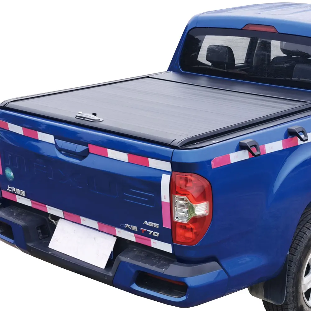 

the best pickup truck covers for ChangAn Kaicene Hunter F70 hot sale aluminum rear trunk cover tri-fold lid truck bed protector