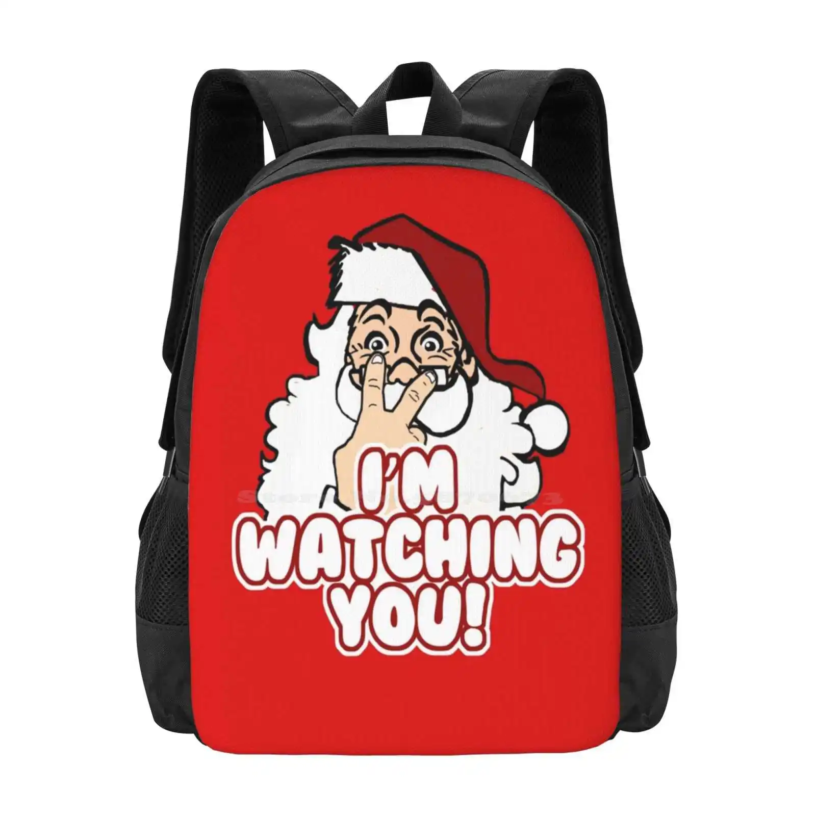 Christmas - Santa Claus Is Watching Pattern Design Laptop Travel School Bags Xmas Funny Santa Claus Cute Humorous Comical
Christmas - Santa Claus Is Watching Pattern Design Laptop Travel School Bags Xmas Funny Santa Claus Cute Humorous Comical