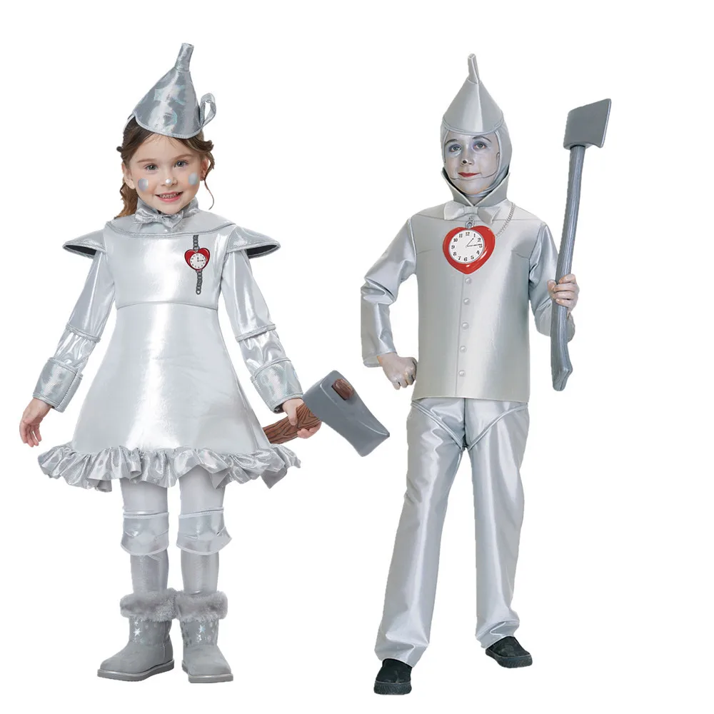 Boy Girls Halloween Tin Man Costume Halloween Purim Wizard Of Oz Scarecrow Book Week Children Birthday Gift Party Fancy Dress
Boy Girls Halloween Tin Man Costume Halloween Purim Wizard Of Oz Scarecrow Book Week Children Birthday Gift Party Fancy Dress
