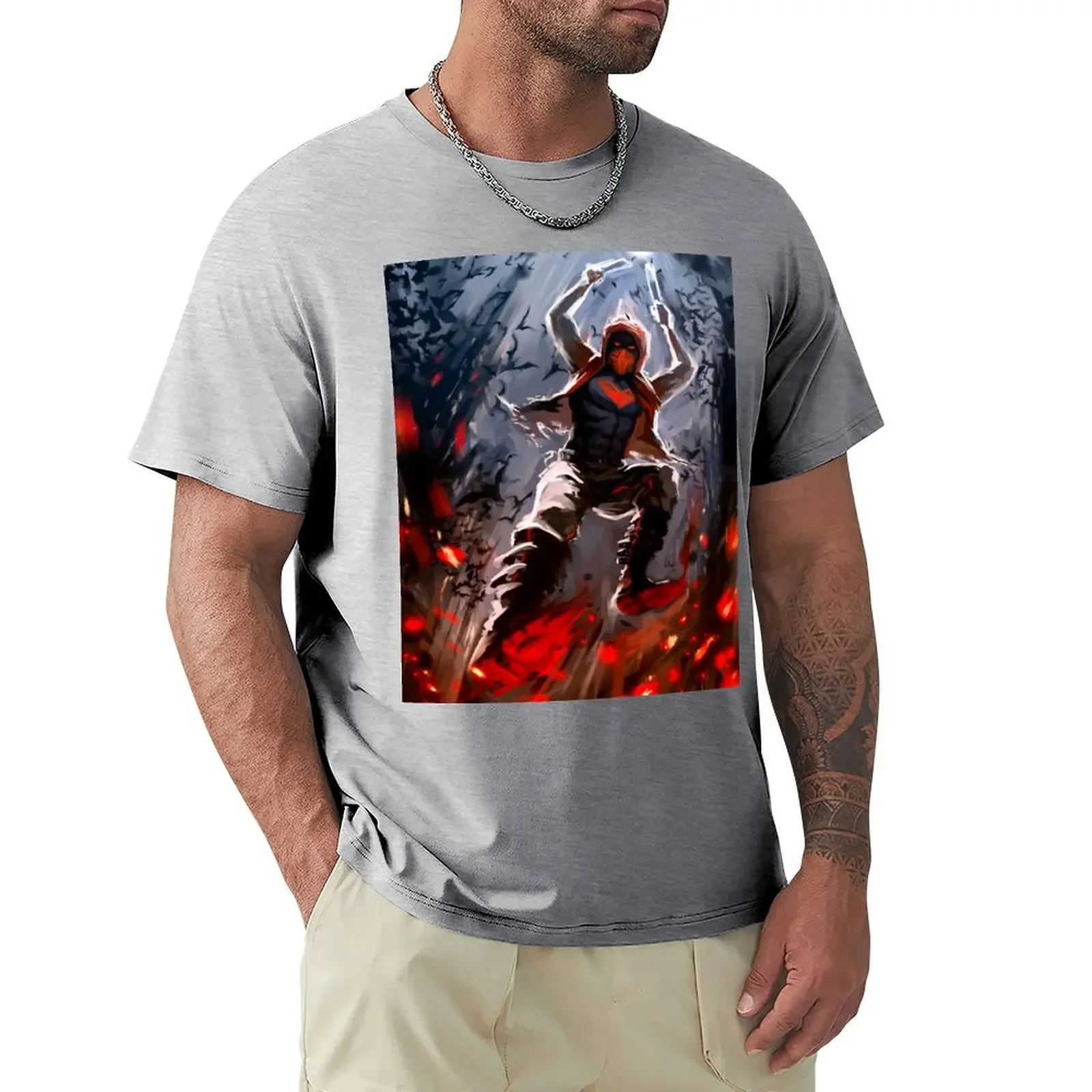 red HOOD T-shirt customs design your own Blouse anime clothes Men's t-shirts
red HOOD T-shirt customs design your own Blouse anime clothes Men's t-shirts