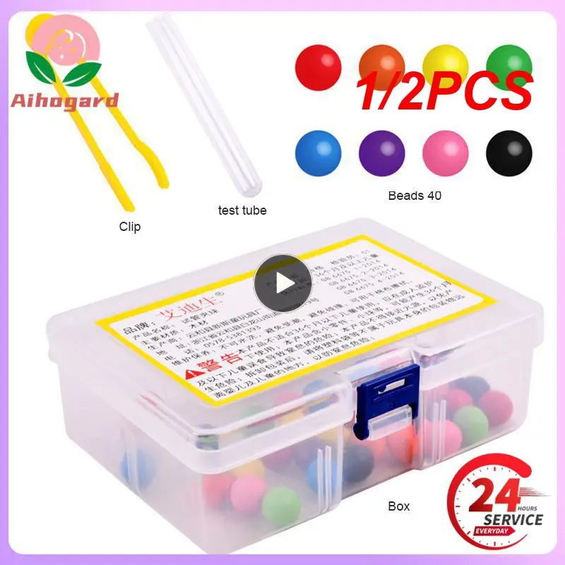 1/2PCS Clip Beads Test Tube Toys For Children Logic Concentration Fine Motor Training Game Montessori Teaching Aids Educational
1/2PCS Clip Beads Test Tube Toys For Children Logic Concentration Fine Motor Training Game Montessori Teaching Aids Educational