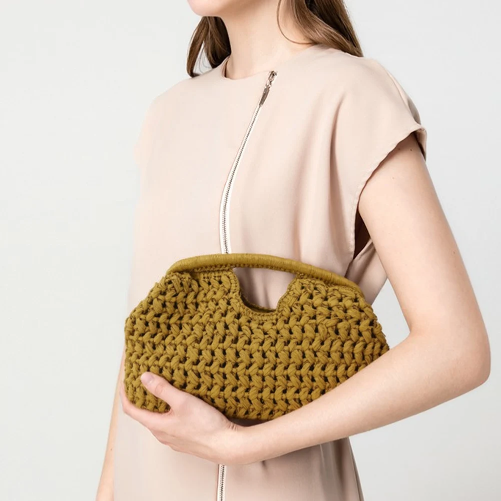 Elegant Woven Raffia Clutch Bag - Summer Fashion Handbag for Evening & Travel 8 S7a6a761771d8445b83853477ae0cd51ae