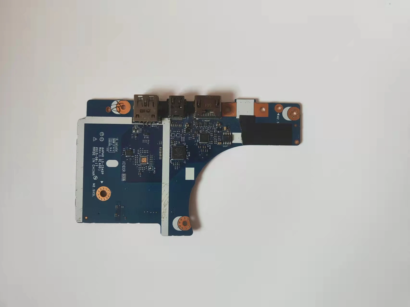NEW Original Laptop Parts For Precision 7510 M7510 Laptop USB Display DP HDMI Port IO board LS-C542P 0VYD98 VYD98
NEW Original Laptop Parts For Precision 7510 M7510 Laptop USB Display DP HDMI Port IO board LS-C542P 0VYD98 VYD98