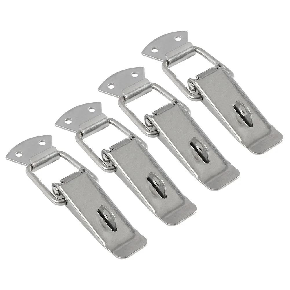4pcs Steel Toggle Latches Cabinet Boxes Door Hasp Home Improvement Home Security Furniture Hardware Accessories 7.2cmx2.7cm
4pcs Steel Toggle Latches Cabinet Boxes Door Hasp Home Improvement Home Security Furniture Hardware Accessories 7.2cmx2.7cm