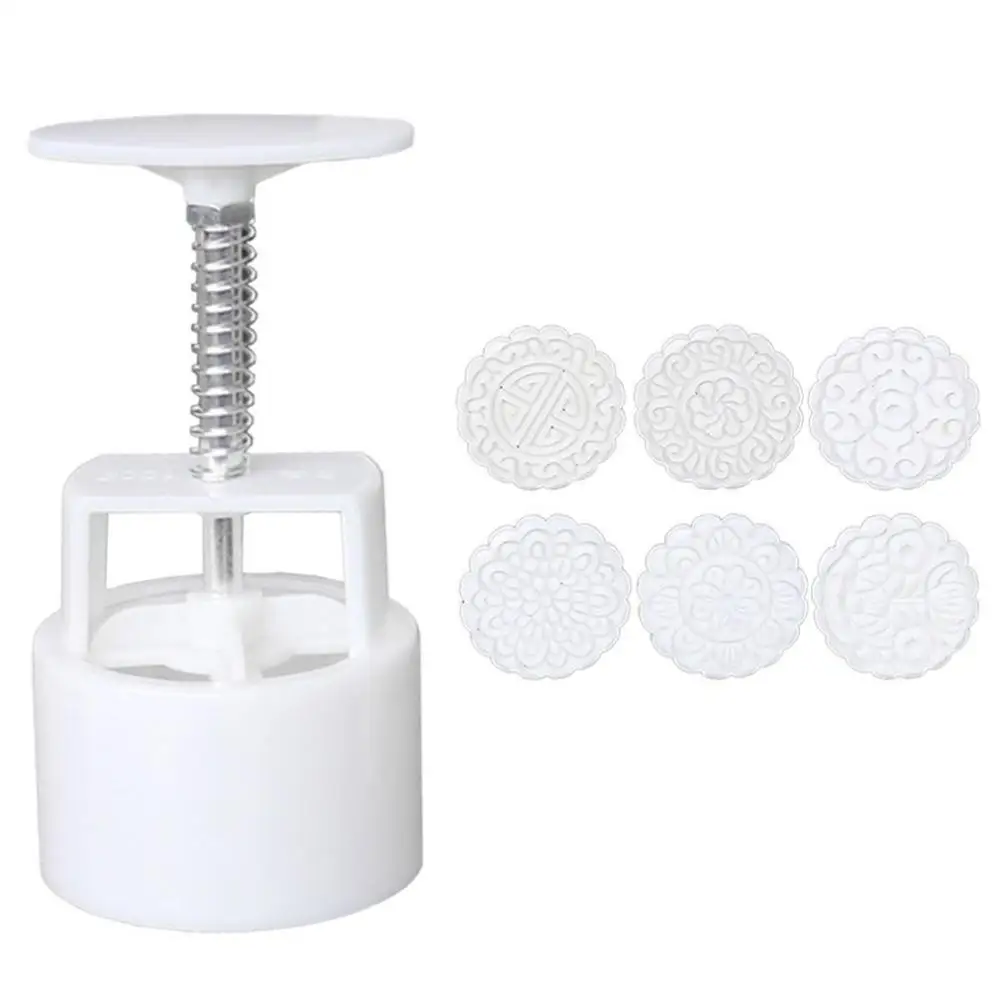 7Pcs/Set Mooncake Mold Mid Autumn Festival Mooncake Mould DIY Hand Pressure Flower Mold Plungers Moon Cake Mold Kitchen Tools
7Pcs/Set Mooncake Mold Mid Autumn Festival Mooncake Mould DIY Hand Pressure Flower Mold Plungers Moon Cake Mold Kitchen Tools