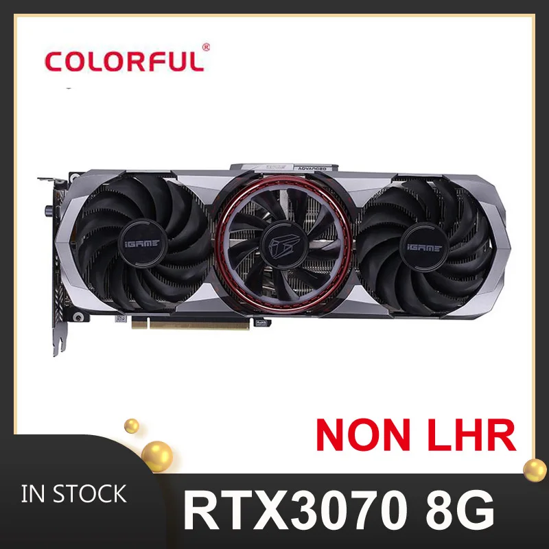 Colorfu RTX 3070 video card on the LHR 8gb 256bit gddr6 nvidia geforce graphics CARDS BTC eth mining card 3060 3080ti gpu
Colorfu RTX 3070 video card on the LHR 8gb 256bit gddr6 nvidia geforce graphics CARDS BTC eth mining card 3060 3080ti gpu