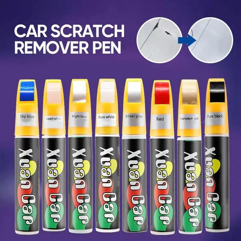 

Portable 12ML Car Paint Repair Pen automotive paint care Quick Dry Scratch Remover Colored Repairing Accessories For Vehicles