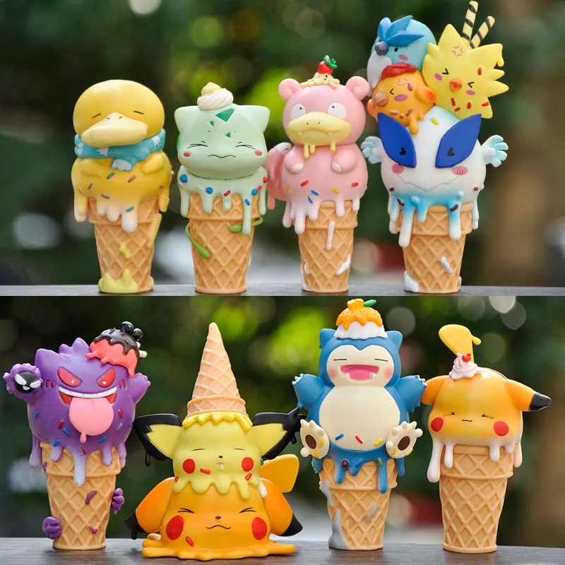 Pokémon Pikachu Ice Cream Elf Toys Action Snorlax Lugia Gengar Psyduck Bulbasaur Anime Figures Model Collectible Toys Kids Gifts
Pokémon Pikachu Ice Cream Elf Toys Action Snorlax Lugia Gengar Psyduck Bulbasaur Anime Figures Model Collectible Toys Kids Gifts
