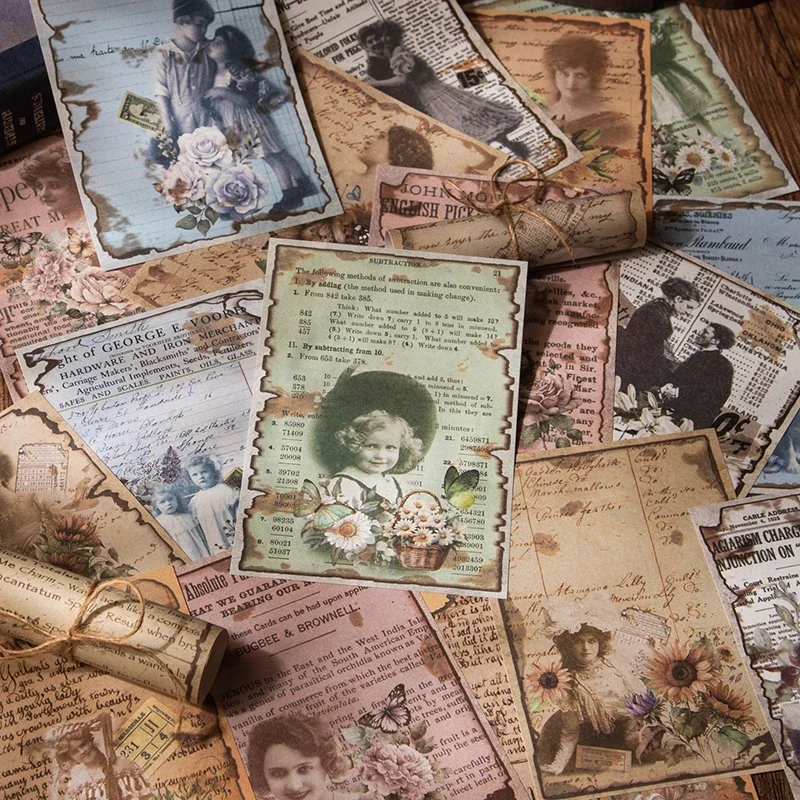 Старая Бумажная книга в стиле ретро, 30 шт., материалы для коллажей с влюбленными старыми персонажами, блокнот с памятью, альбом для скрапбукинга, 172*114 мм
Старая Бумажная книга в стиле ретро, 30 шт., материалы для коллажей с влюбленными старыми персонажами, блокнот с памятью, альбом для скрапбукинга, 172*114 мм